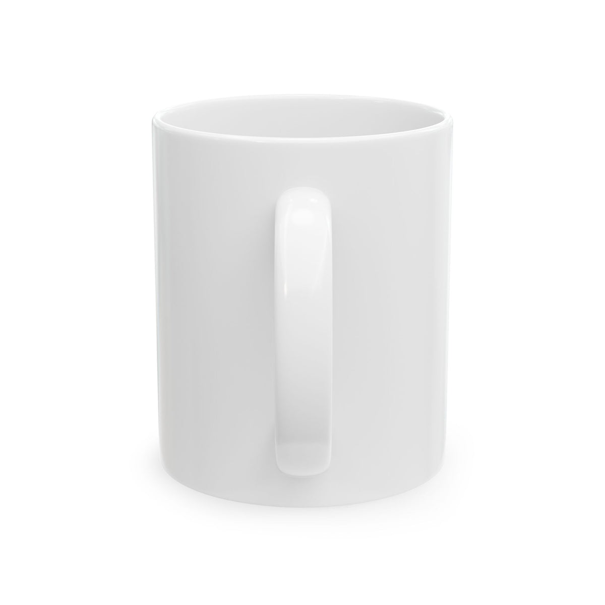 Organize or Comply 11oz ceramic coffee mug by The People's Report HQ, made to order in the USA